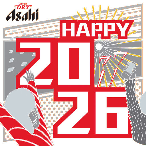 Celebration Cheers Sticker by Asahi Super Dry