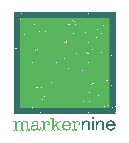 Marker Nine Sticker