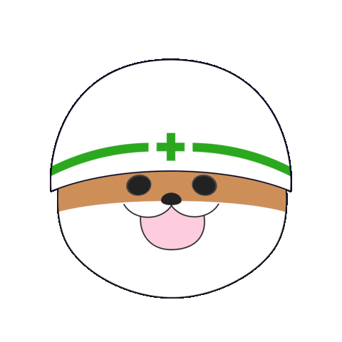 柴犬 ヘルメット Sticker