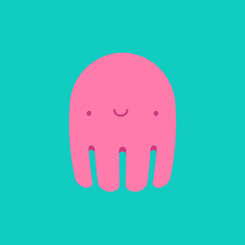 Happy Baby Octopus GIF