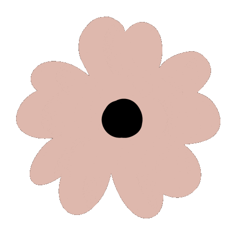 Pink Flower Sticker