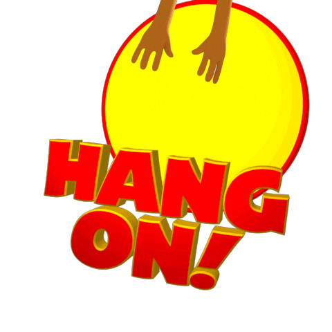 Hang On Sticker by Tom & Jerry