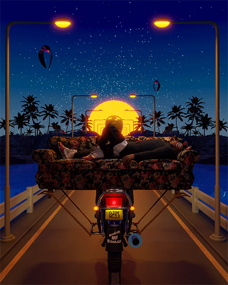 Night Render GIF