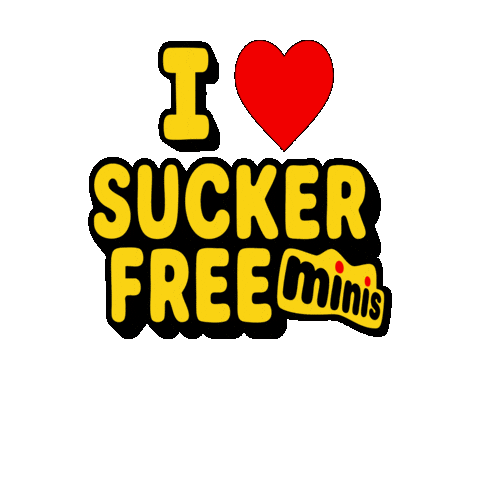 Heart Suckerfree Sticker