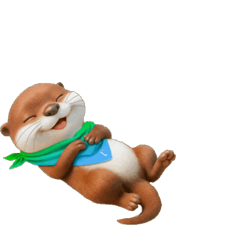 Lunietheotter Sticker by Luniosleep TH