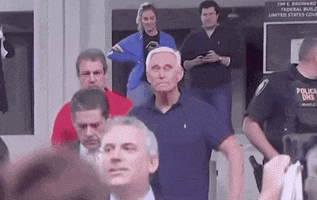 Roger Stone Peace GIF by GIPHY News