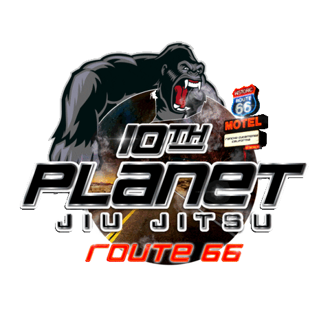 10Th Planet Bjj Sticker by 10th Planet Riverside