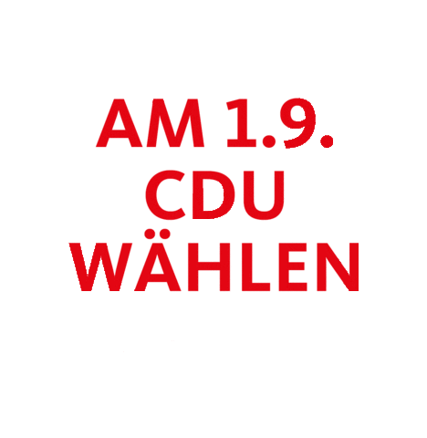 CDU Brandenburg Sticker