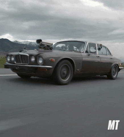 Jaguar V8 GIF by MotorTrend