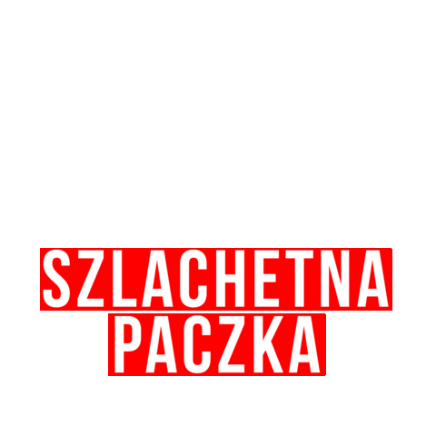 Szlachetna PACZKA Sticker