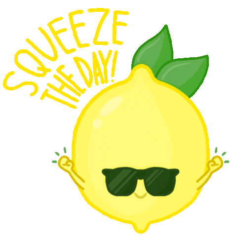 Cheer Up Lemon Sticker by isobelleDB