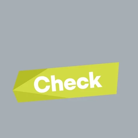 Check Hook GIF by Volkswagen Financial Services