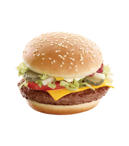 Burger Mcroyale Sticker by McDonald's Qatar