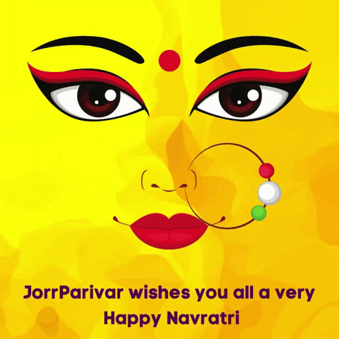 Happy Navratri GIF by Digital Pratik