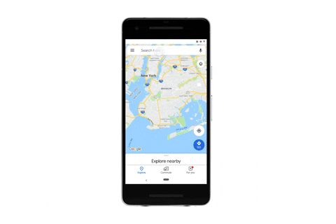 Google Maps GIF by Mashable - Find & Share on GIPHY
