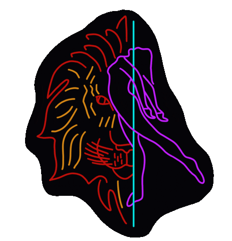 Logo Lion Sticker by Moving Lions Polefitness