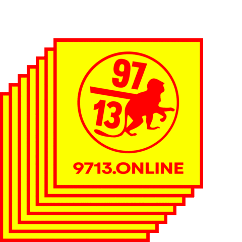 Monkey Sticker by 9713.online