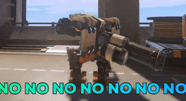no nope overwatch dont bastion GIF