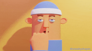 Bored Animation GIF by sneakyshapes