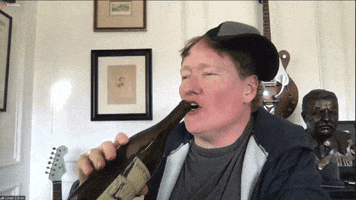 Friday Drinking GIF by Team Coco