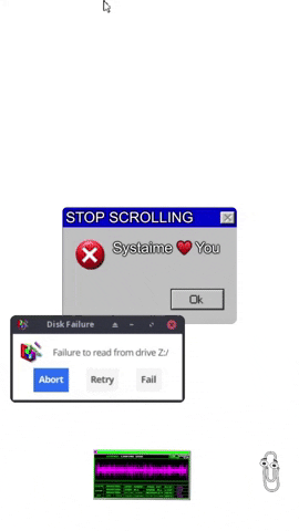 Internet Stop Scrolling GIF by systaime