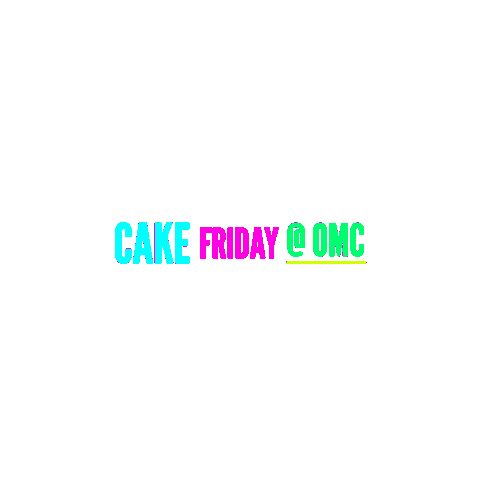 Cake Sticker by OH MY CAKERY