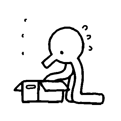 Finding In A Hurry Sticker