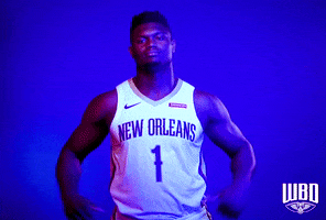 Zion Williamson GIF by New Orleans Pelicans