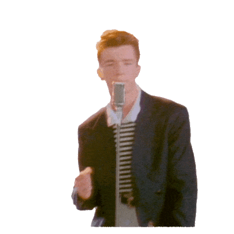 Never Gonna Give You Up Dancing Sticker By Rick Astley For Ios Android Giphy