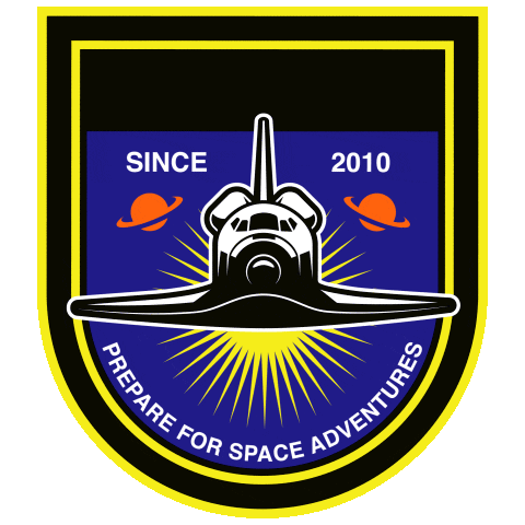 Space Shuttle Sticker by Revealed Recordings