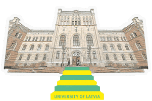University of Latvia Sticker