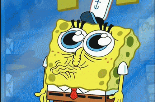 Sad Spongebob Squarepants GIF by swerk - Find & Share on GIPHY