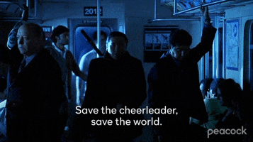Save The World Heroes GIF by PeacockTV