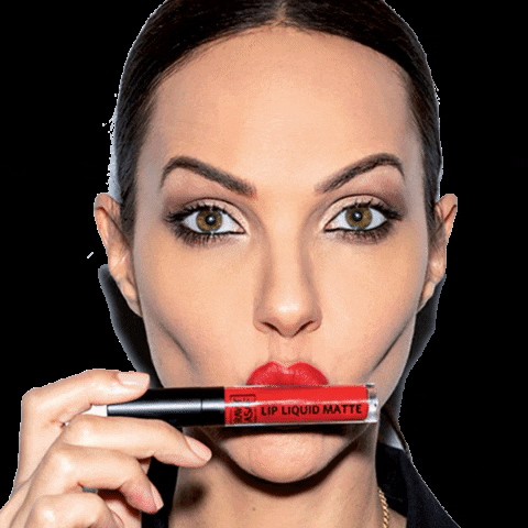 ravitasaf logo makeup lipstick mascara GIF
