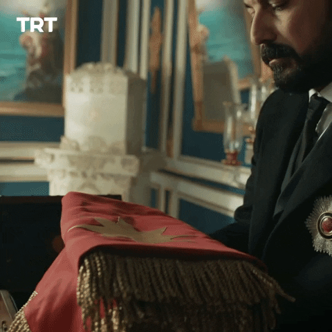 Turkish Flag Payitaht GIF by TRT