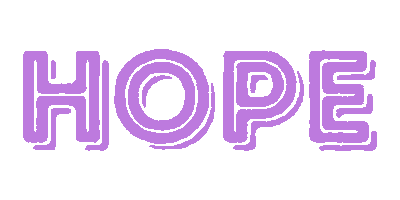 Hope Sticker by Rose Andom Center