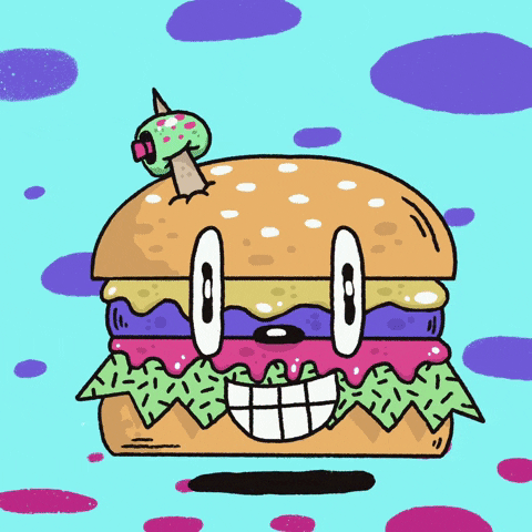 Cartoon Burger GIF by FRENEMY