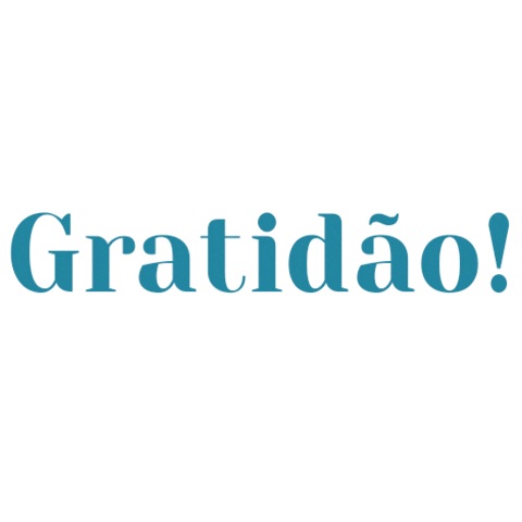 Gratidao Grata Sticker by Selena MKT