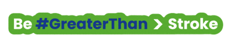 Greaterthan Sticker by World Stroke Campaign