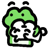 Frogman Sticker by Annafish