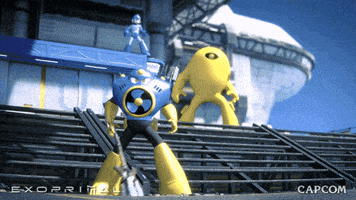Explode Video Game GIF by CAPCOM