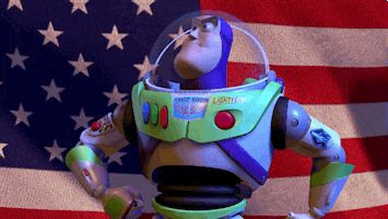 Proud American GIF by Disney Pixar
