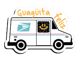Delivery Happy Mail Sticker
