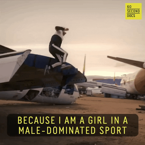 Female Athlete Beast GIF by 60 Second Docs