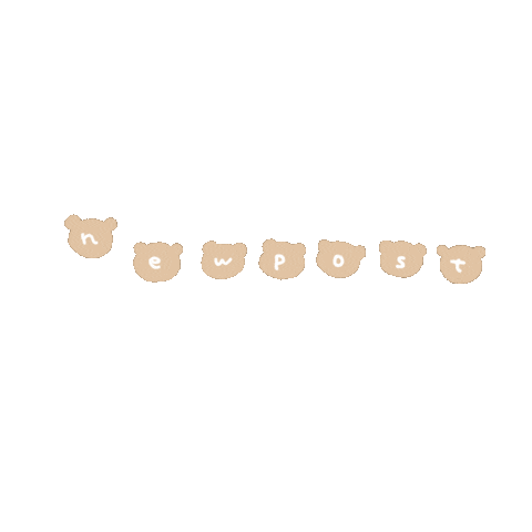 New Post くま Sticker