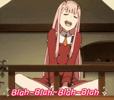 Blah Blah Blah Franxx GIF