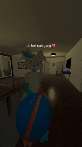 Femboy Running GIF