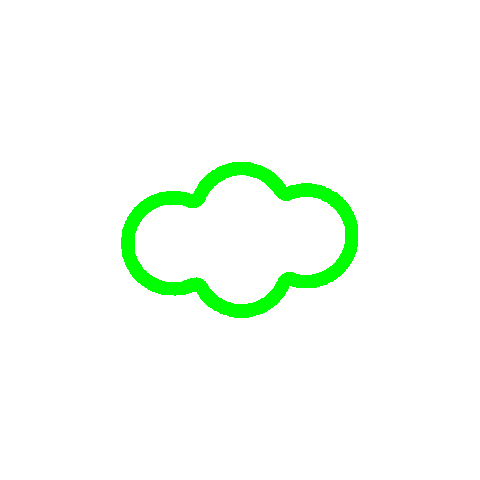 Green Sticker by Windfor's