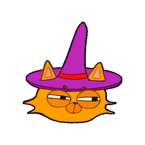 Cat What Sticker