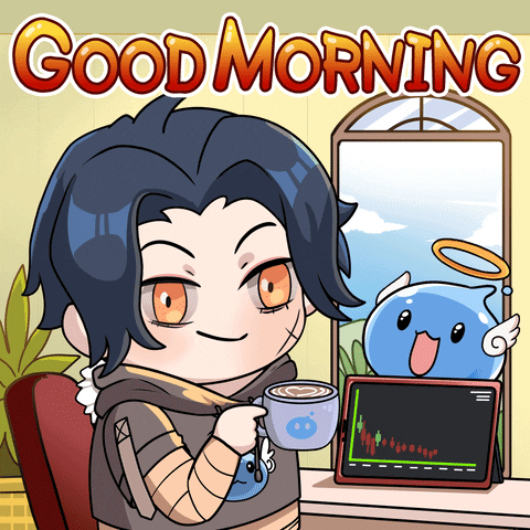 Good Morning Coffee GIF by Squishiverse